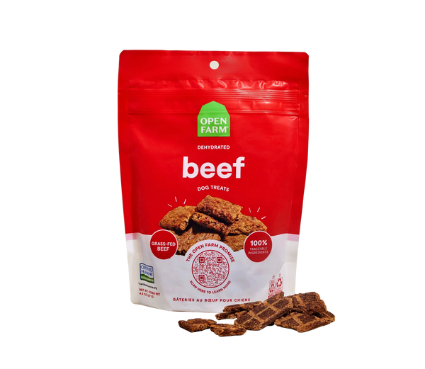 Open Farm Dehydrated Beef Dog Treat