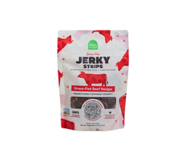 Open Farm Grain Free Grass-Fed Beef Jerky Strips For Dogs