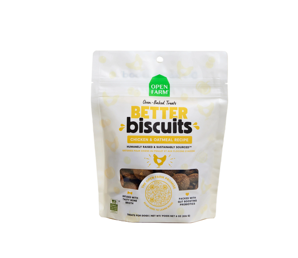 Open Farm Chicken and Oatmeal Better Biscuits For Dogs