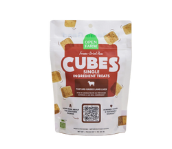 Open Farm Lamb Liver Freeze-Dried Treat Cubes For Dogs