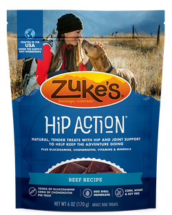 Zuke's Hip Action for Dogs - Beef Treats