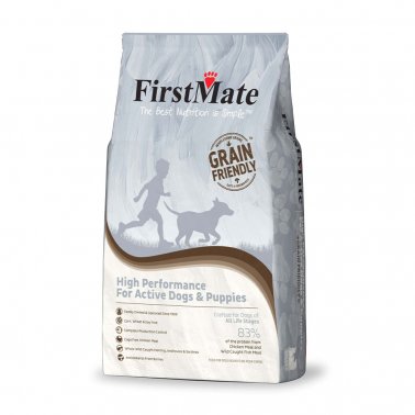 FirstMate Grain Friendly High Performance Dog Food for Active Dogs and Puppies