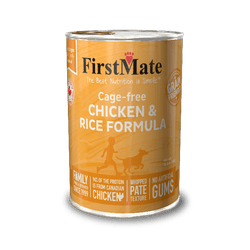 FirstMate Grain Friendly Cage-free Chicken & Rice Formula Canned Food for Dogs