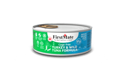FirstMate Cage-free Turkey & Wild Tuna 50/50 Formula Canned Food for Cats