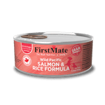 FirstMate Grain Friendly Wild Pacific Salmon & Rice Formula Canned Food for Cats