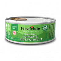 FirstMate Grain Friendly Cage-Free Turkey with Rice Canned Cat Food