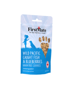 FirstMate Wild Pacific Caught Fish With Blueberry Treats for Dogs