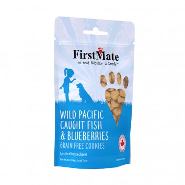 FirstMate Wild Pacific Caught Fish With Blueberry Treats for Dogs