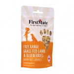 FirstMate Free Range Grass Fed Lamb with Blueberry Treats for Dogs
