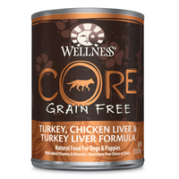 Wellness CORE Turkey, Chicken Liver & Turkey Liver Canned Dog Food