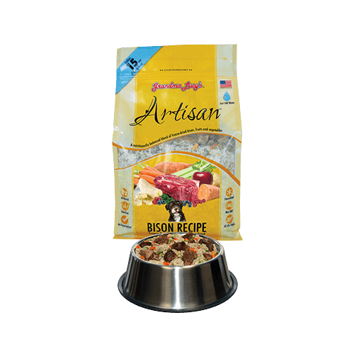 Grandma Lucy's Artisan Bison Freeze-Dried Dog Food