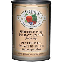 Fromm Four-Star Nutritionals Shredded Pork Entree Canned Dog Food