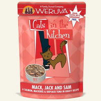 Weruva Cats in the Kitchen Mack, Jack and Sam Cat Food Pouches