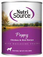 Nutrisource Puppy Chicken and Rice Canned Dog Food