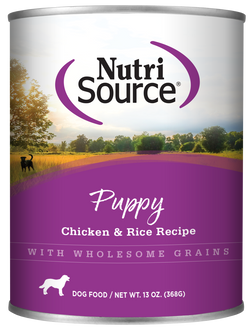 Nutrisource Puppy Chicken and Rice Canned Dog Food