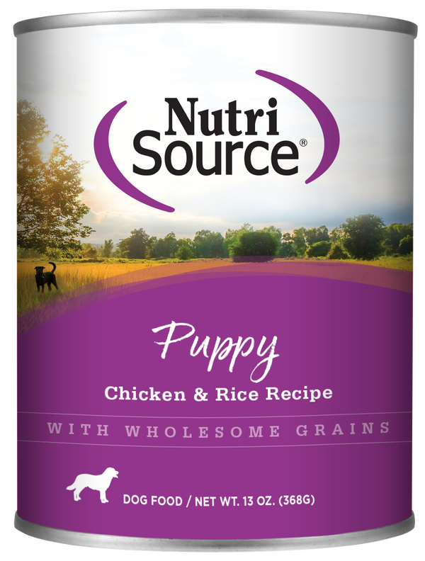 Nutrisource Puppy Chicken and Rice Canned Dog Food