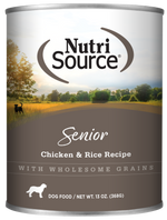 Nutrisource Senior Chicken and Rice Canned Dog Food