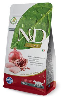 Farmina Natural & Delicious Prime Chicken & Pomegranate Adult Dry Cat Food