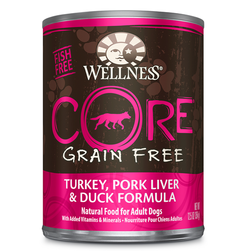 Wellness CORE Canned Turkey, Pork Liver and Duck Formula