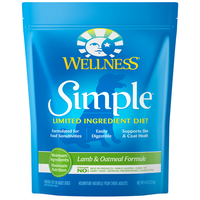Wellness Simple Limited Ingredient Diet Lamb and Oatmeal Dry Dog Formula