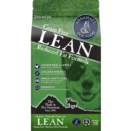 Annamaet Grain Free Lean Reduced Fat Formula Dog Food