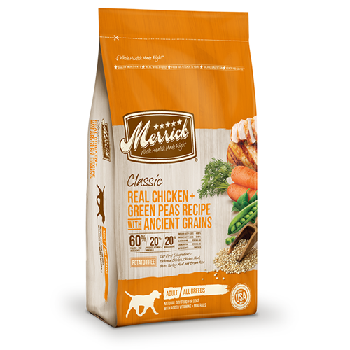 Merrick Classic Chicken and Green Peas with Ancient Grains Adult Dog Dry Formula