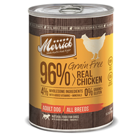 Merrick Grain Free 96% Real Chicken Canned Dog Food