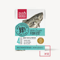 The Honest Kitchen 99% Salmon & Pollock Meal Booster Wet Dog Food