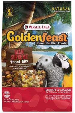 Goldenfeast Bean Supreme Treat Mix for Parrots, Macaws & Large Birds