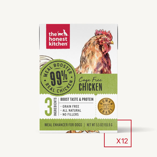 The Honest Kitchen 99% Chicken Meal Booster Wet Dog Food