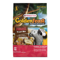 Goldenfeast Paradise Treat Mix for Parrots, Macaws and Large Birds