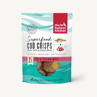 The Honest Kitchen Superfood Cod Crisps - Cod & Strawberry Dog Food
