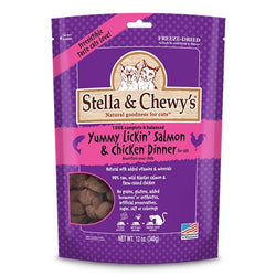 Stella & Chewy's Freeze-Dried Yummy Lickin' Salmon and Chicken Cat Dinner