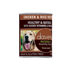 Dave's Pet Food Naturally Healthy Chicken and Rice Canned Dog Food