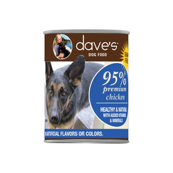 Dave's Pet Food 95% Premium Chicken Canned Dog Food