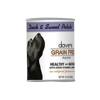 Dave's Pet Food Grain Free Duck and Sweet Potato Canned Dog Food