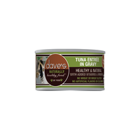 Dave's Pet Food Naturally Healthy Grain Free Tuna Entree in Gravy Canned Cat Food