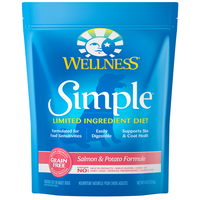Wellness Simple Limited Ingredient Diet Salmon and Potato Dry Dog Formula