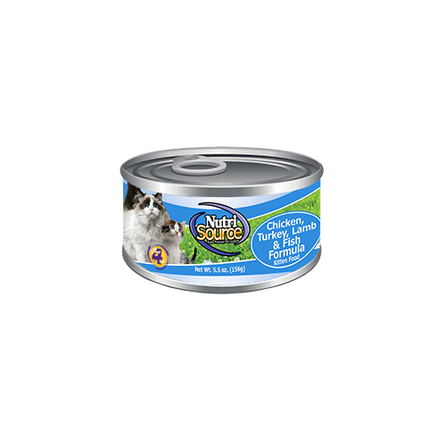 Nutrisource Chicken, Turkey, Lamb and Fish Canned Kitten Formula