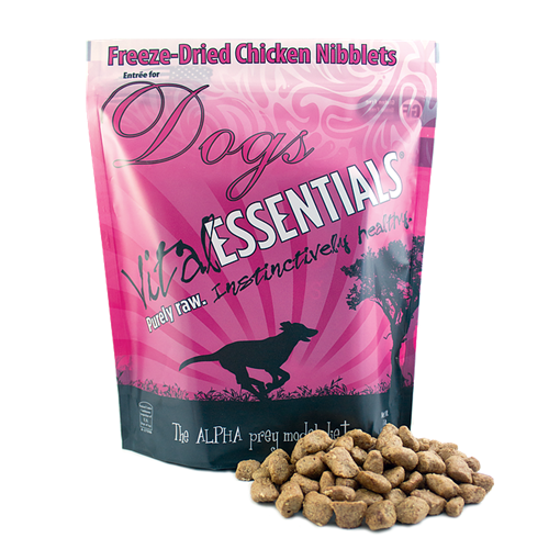 Vital Essentials Freeze-Dried Nibblets Chicken Entrees for Dogs