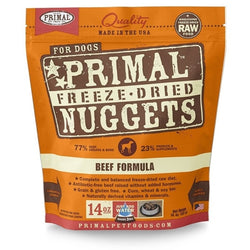 Primal Freeze Dried Canine Beef Formula Nuggets for Dogs