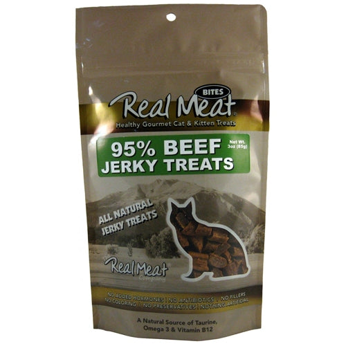 Real Meat Beef Jerky Treats for Cats