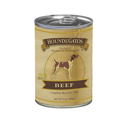 Hound & Gatos Grain Free Beef Canned Dog Food