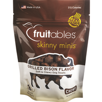 Fruitables Skinny Minis Grilled Bison Flavor Dog Treats