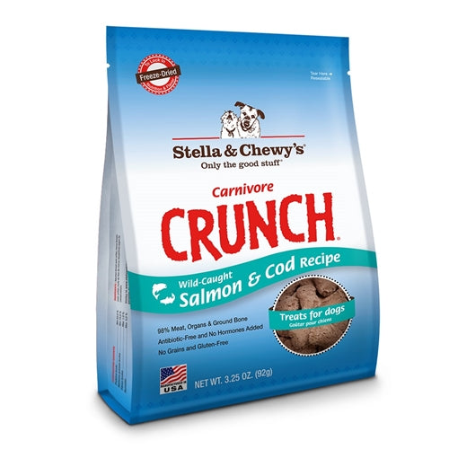 Stella & Chewy's Carnivore Crunch Salmon and Cod Recipe Dog Treats