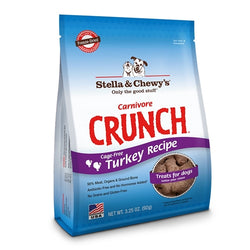 Stella & Chewy's Carnivore Crunch Turkey Recipe Dog Treats