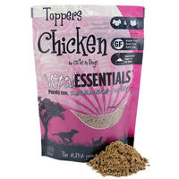 Vital Essentials Freeze Dried Chicken Toppers for Cats and Dogs
