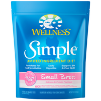 Wellness Simple Limited Ingredient Diet Small Breed Salmon and Potato Dry Dog Formula