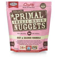 Primal Freeze Dried Beef+Salmon Formula for Cats