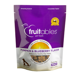 Fruitables Pumpkin & Blueberry Mix Dog Treats